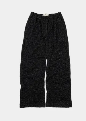 Relaxed Lounge Pant - Speckle Knit (Black)