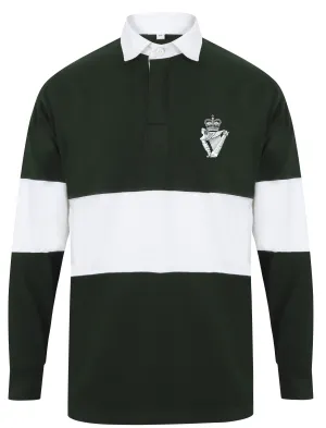 Royal Irish Regiment Panelled Rugby Shirt