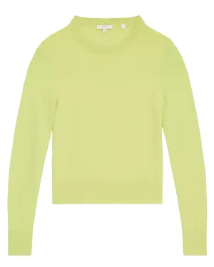 Serpentine Fitted High Crew Sweater