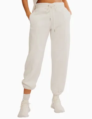 Sprint To The Finish Pants - Ivory