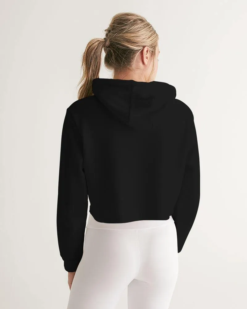 Techno Cropped Hoodie