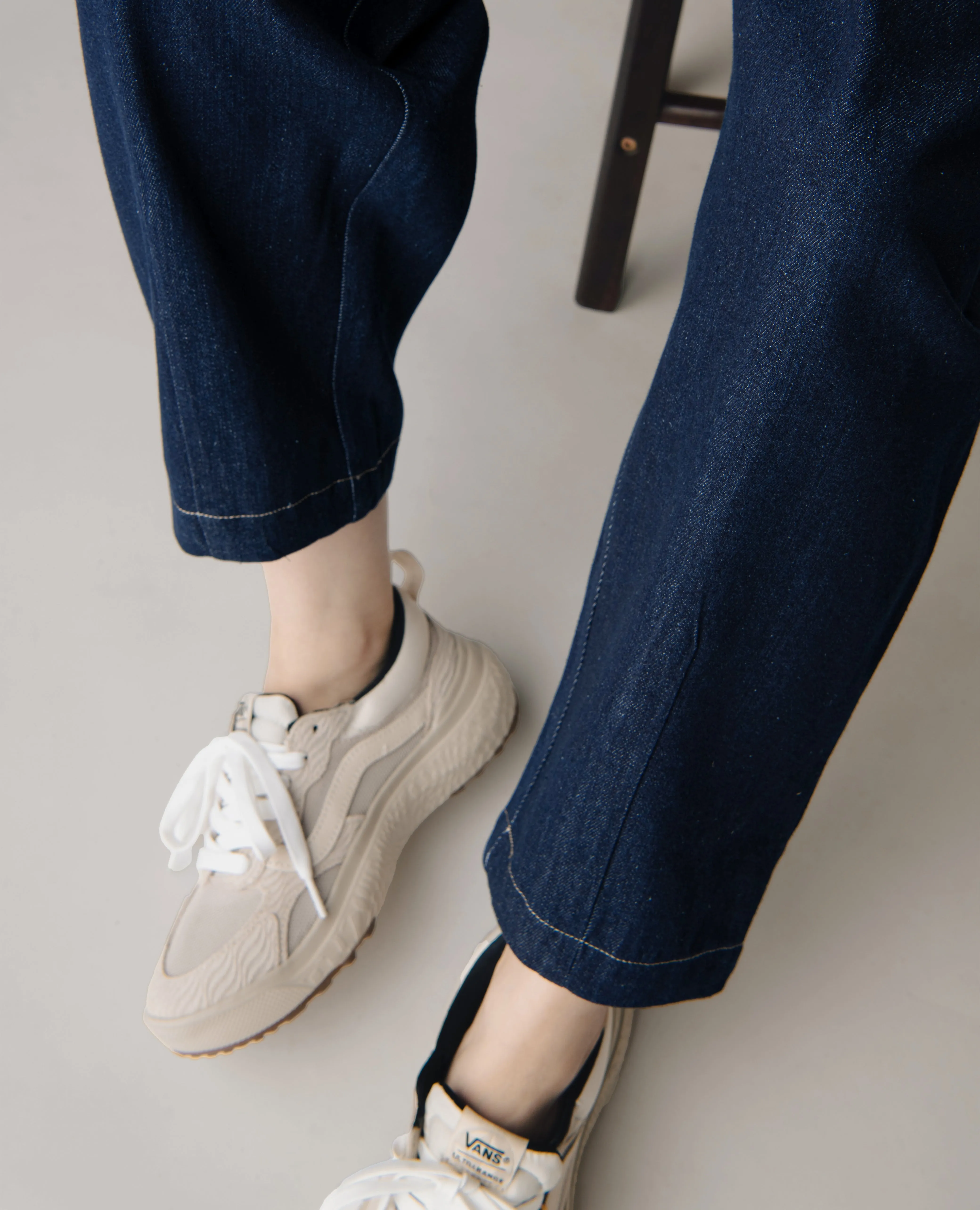 Unisex: The Loose Pants (Dark Blue Denim)