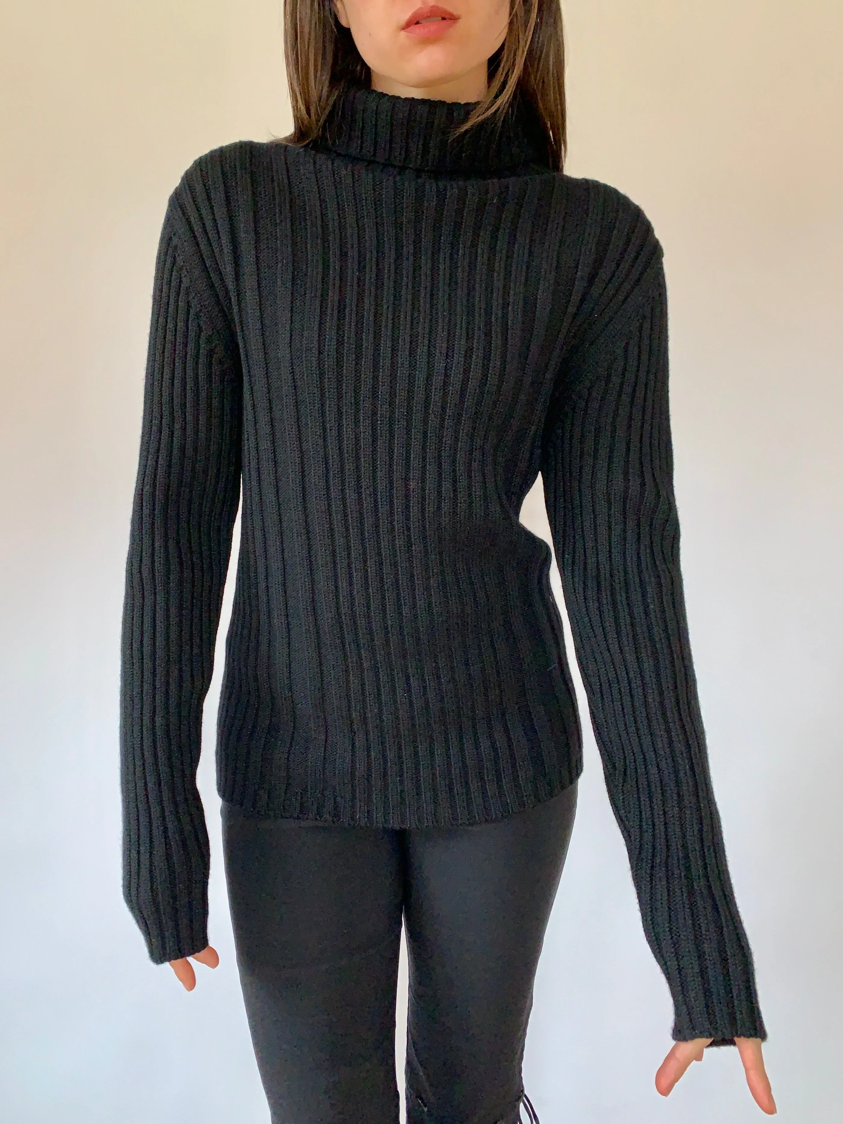 Vintage Merino Wool Sweater (XL)