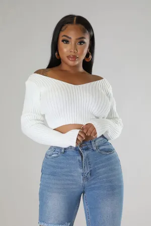 Warm Wishes Knit Sweater Winter White