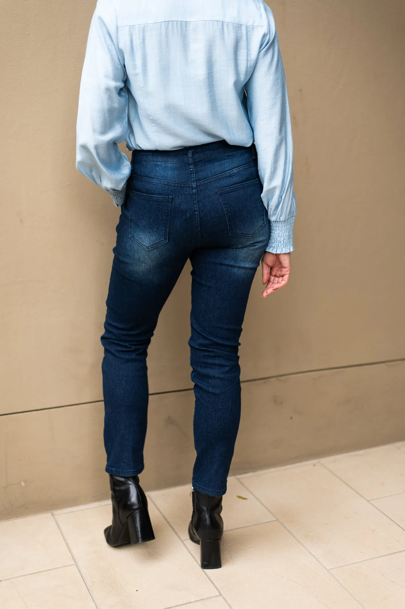 Willow Tree Cotton Classic Denim Jeans Denim 8