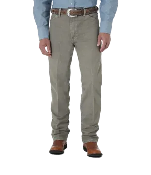Wrangler Men's Vintage Dark Brown Denim Jeans
