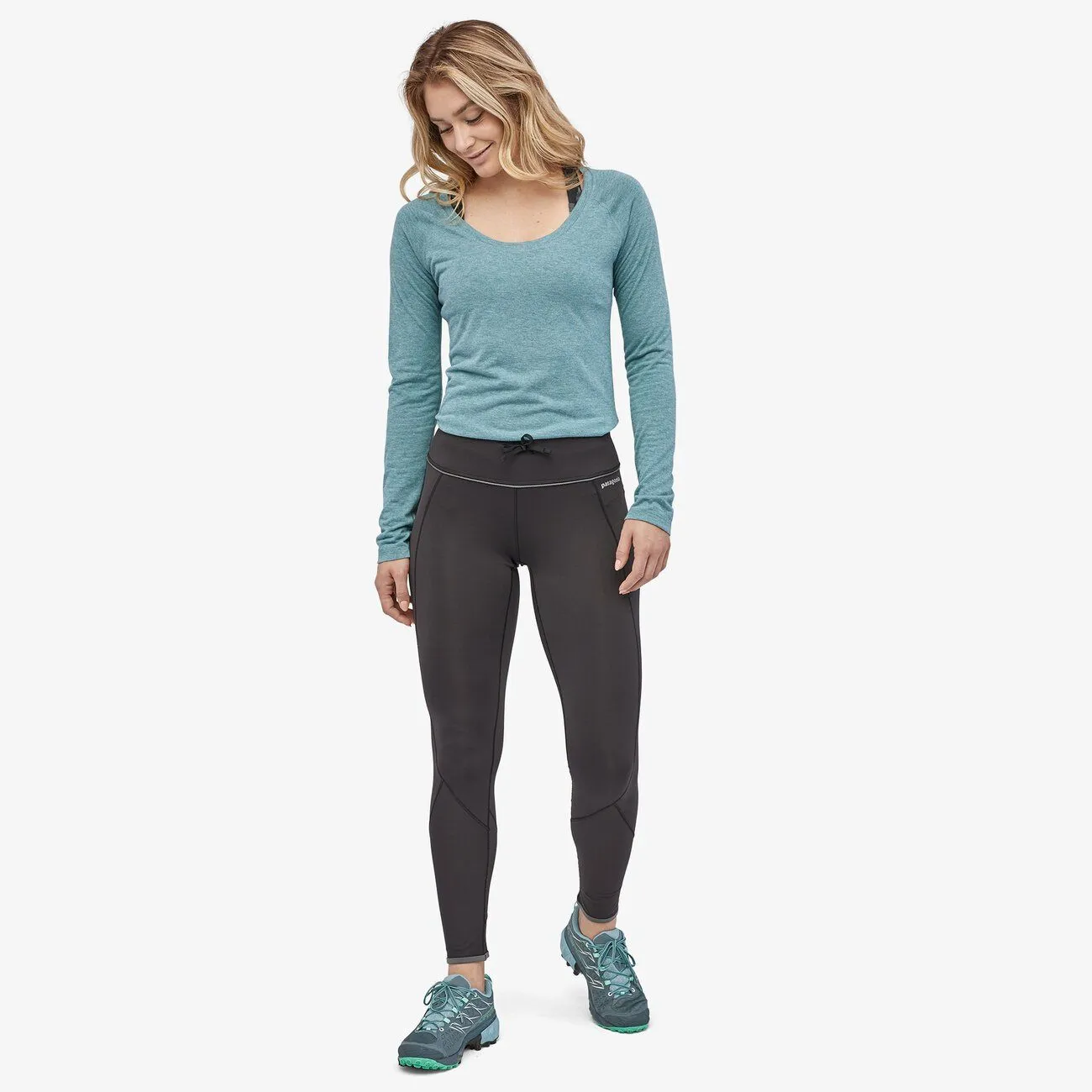 W's Peak Mission Winter Running Tights - Recycled Polyester