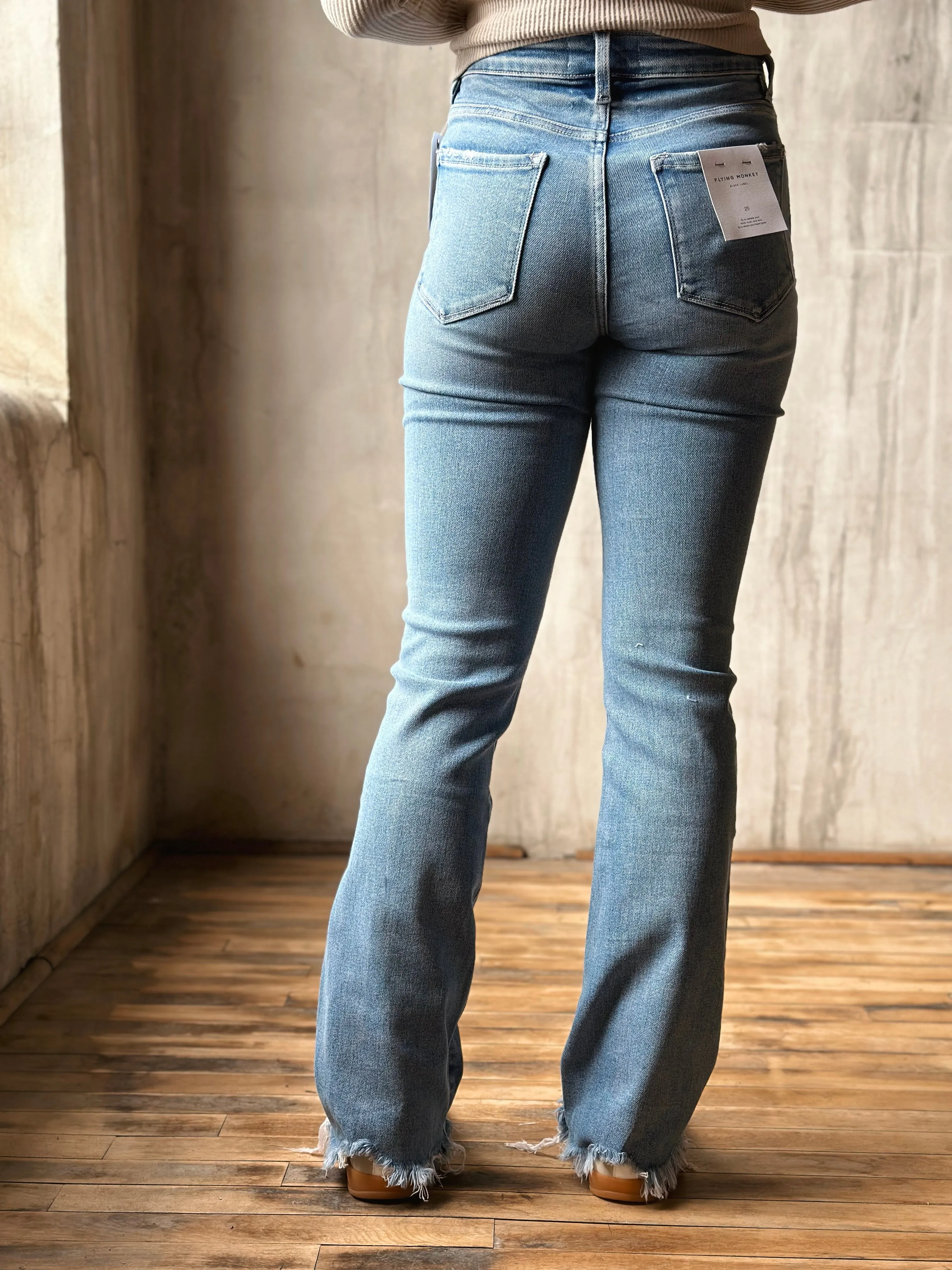 Zella Bootcut Jeans by Flying Monkey