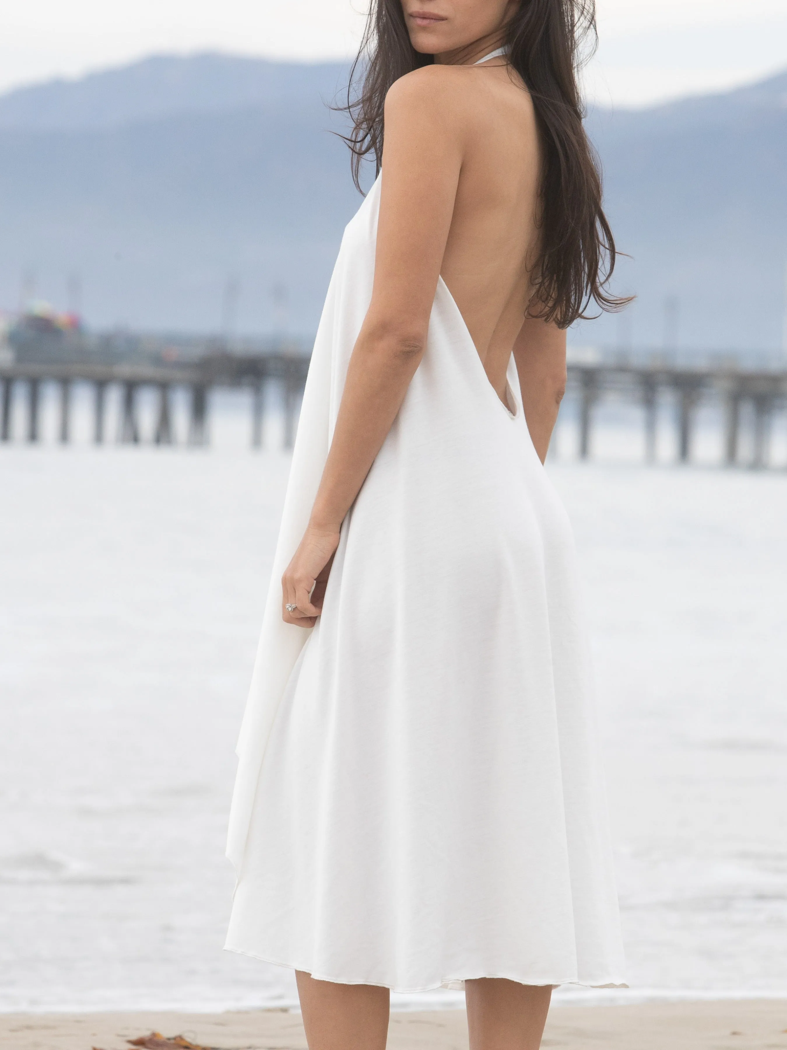 Zera | Simple White Dress